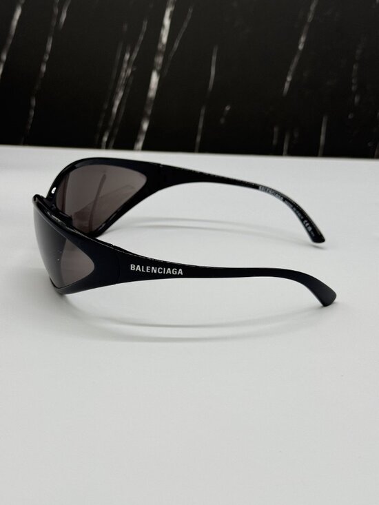 NEW BALENCIAGA BB0285S 001 BLACK UNISEX SUNGLASSES BALENCIAGA EYEWEAR main image 7